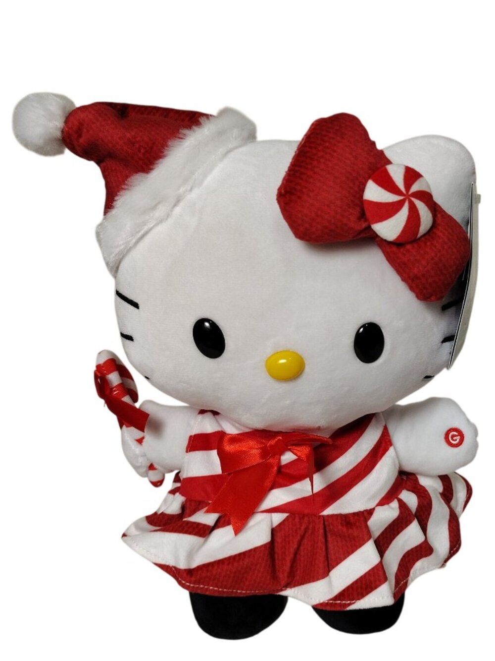Hello Kitty Christmas 12 inch Jingle Bells Side Stepper Animated Plush